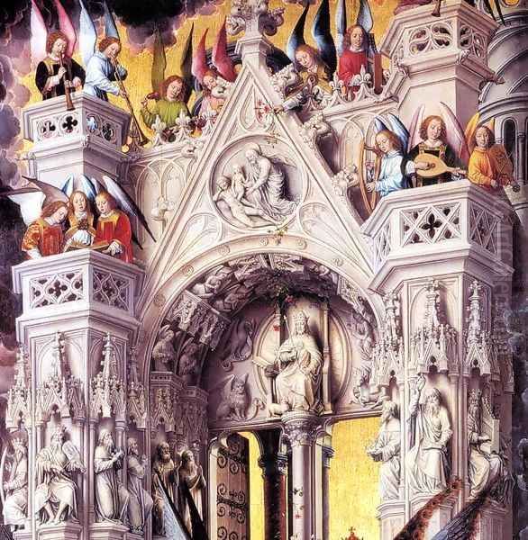 Last Judgment Triptych (detail) 2 Oil Painting by (manner of) Memling, Hans