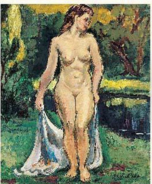 Baigneuse Oil Painting by Emile-Othon Friesz