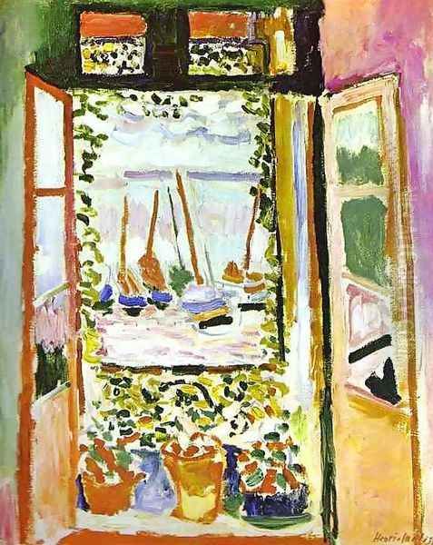 The Window Oil Painting by Henri Matisse