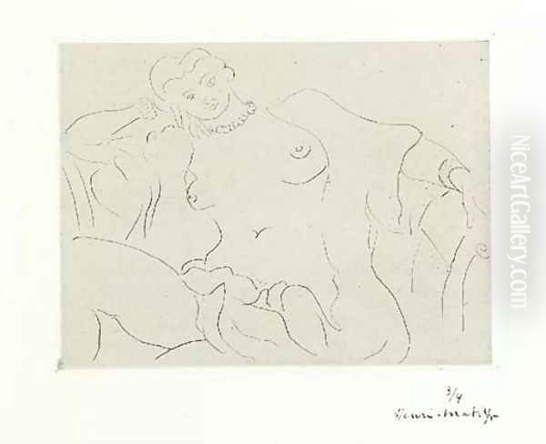 La Pause Oil Painting by Henri Matisse