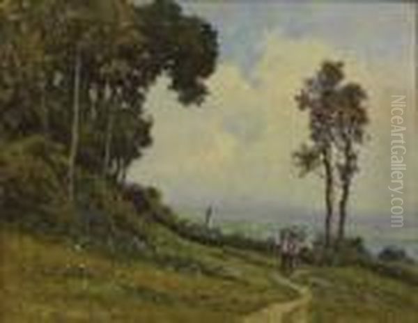 Untitled Oil Painting by Benedetto Ghivarello