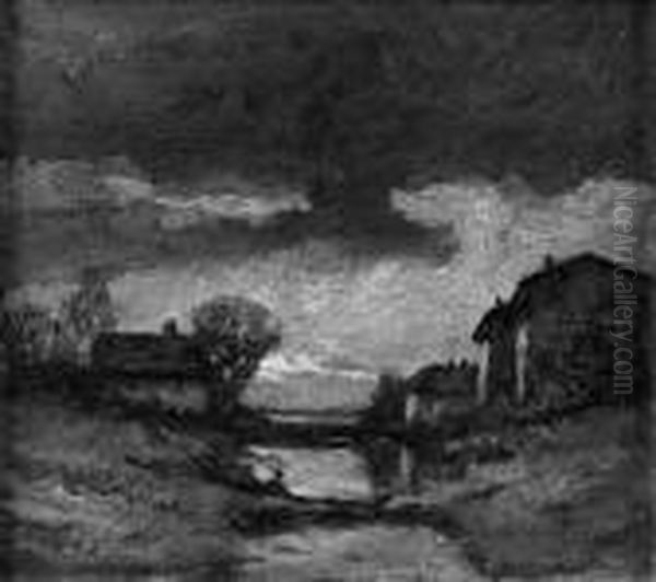 poesia Dell'ora Oil Painting by Benedetto Ghivarello