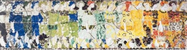 Kinderfries Oil Painting by Augusto Giacometti