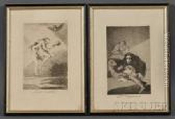 Los Caprichos Oil Painting by Francisco Goya Fuendetodos