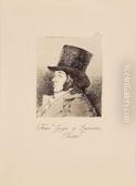 Los Caprichos Oil Painting by Francisco De Goya y Lucientes