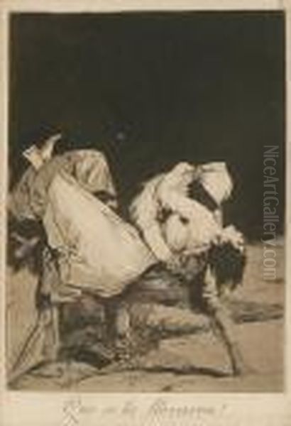Que Se La Lievaron Oil Painting by Francisco Goya Fuendetodos