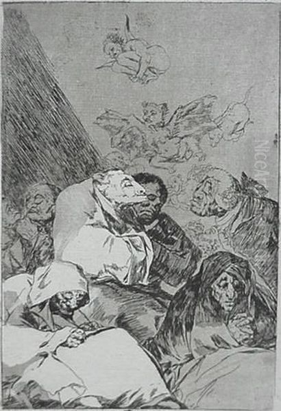 Babarroxa Oil Painting by Francisco Goya Fuendetodos