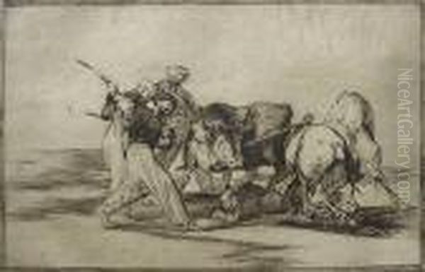 La Tauromaquia- Oil Painting by Francisco De Goya y Lucientes