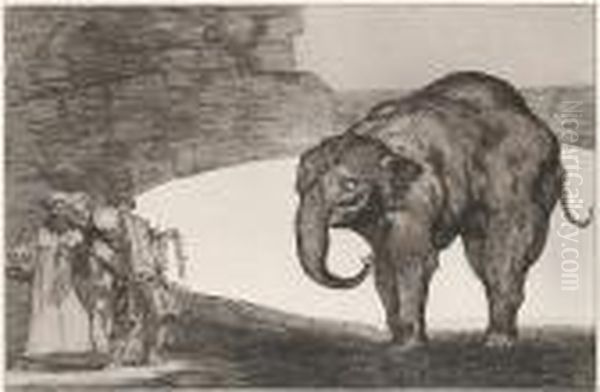 Otras Leyes Por El Pueblo Oil Painting by Francisco Goya Fuendetodos