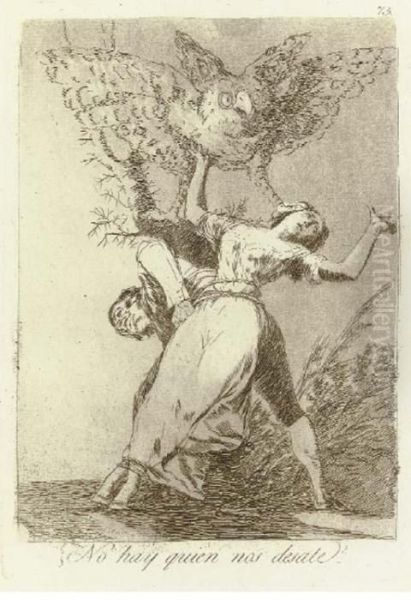 Linda Maestra! Oil Painting by Francisco Goya Fuendetodos
