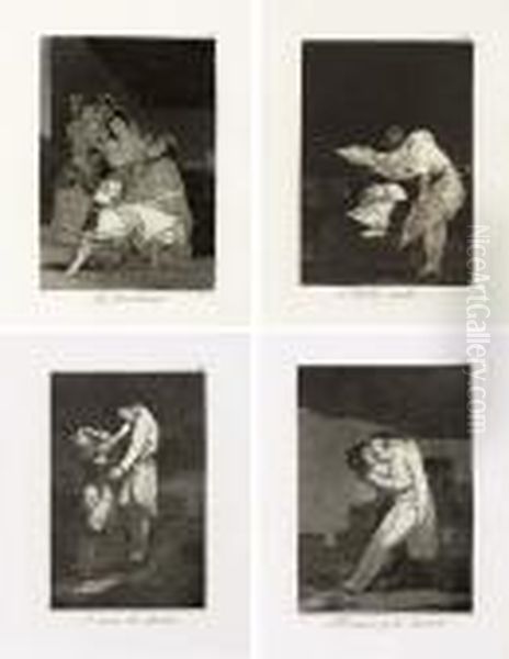 Los Caprichos Oil Painting by Francisco De Goya y Lucientes