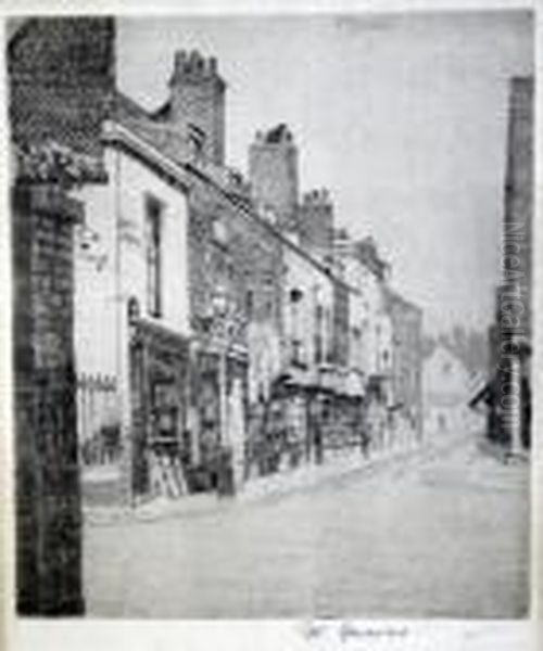 Duke Street Oil Painting by Walter Greaves