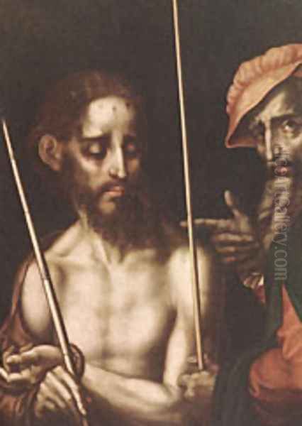 Ecce Homo Oil Painting by Luis de Morales