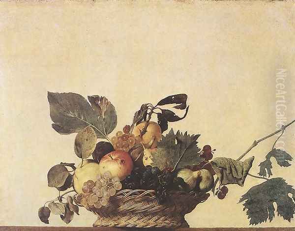 Fruit basket Oil Painting by Caravaggio