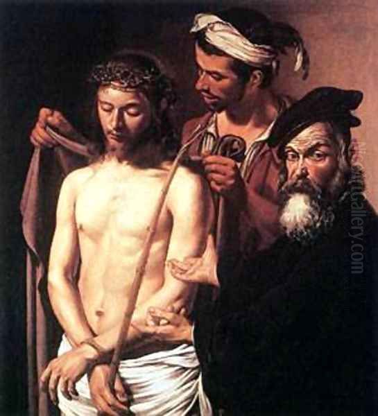 Ecce Homo Oil Painting by Michelangelo Merisi Da Caravaggio