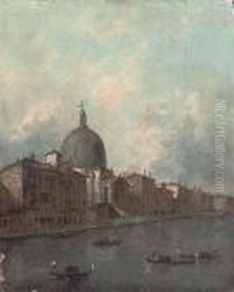 The Grand Canal, Venice Oil Painting by Francesco Guardi