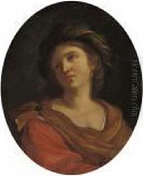 The Samian Sibyl Oil Painting by Giovanni Francesco Barbieri