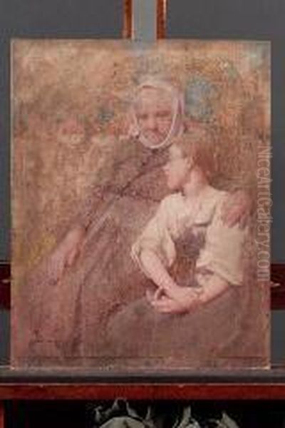 Ricordi Oil Painting by William Lee Hankey