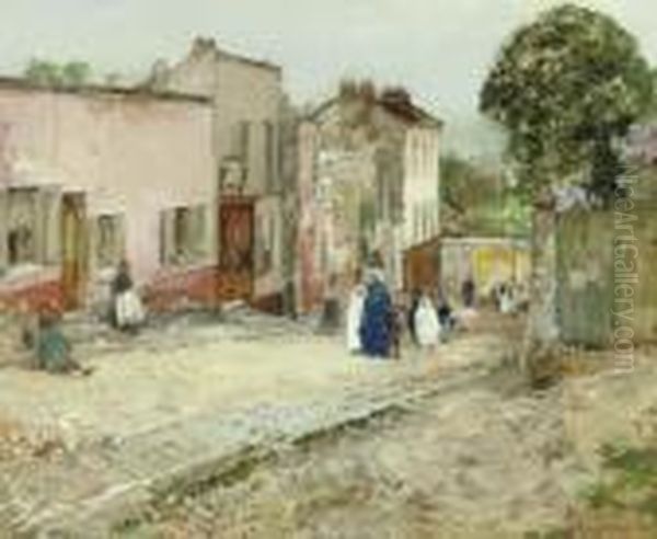 Confirmation Day Oil Painting by Frederick Childe Hassam