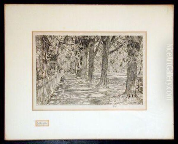 Easthampton (cortissoz/clayton 134) Oil Painting by Frederick Childe Hassam