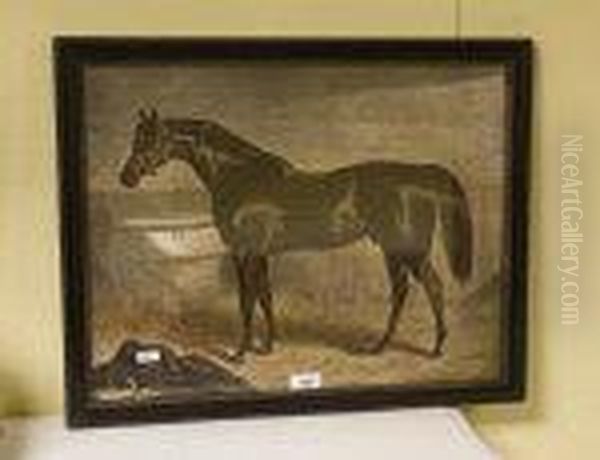 Gladiator Oil Painting by John Frederick Herring Snr