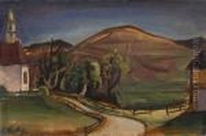 Landschaft Mit Kapelle