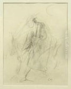 Stehende Weibliche Figurmit Mondsichel Stehende Weibliche Figurmit Mondsichel