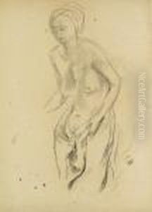 Standing Female Nude