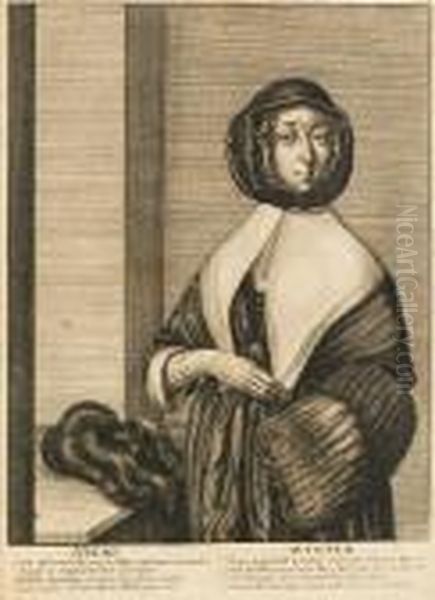 The Four Seasons Oil Painting by Wenceslaus Hollar