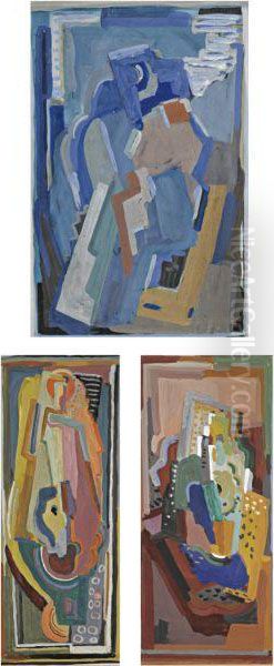 Composition Oil Painting by Evie Sydney Hone