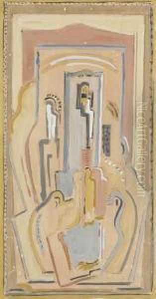 Composition Oil Painting by Evie Sydney Hone