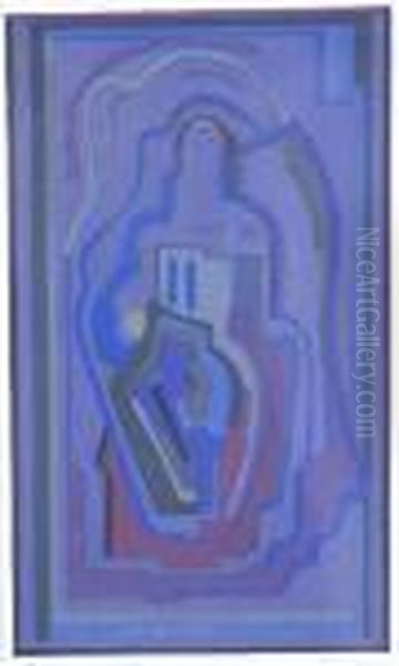 Composition Oil Painting by Evie Sydney Hone