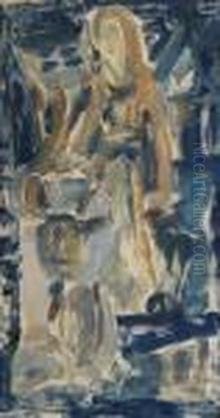 St Francis And Poverty Oil Painting by Evie Sydney Hone