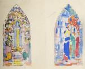 Virgin And Saints Study And Another (2) Virgin And Saints Study And Another (2)