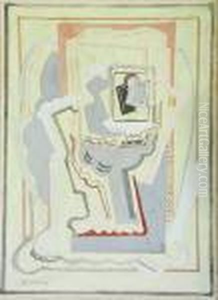 Composition Oil Painting by Evie Sydney Hone