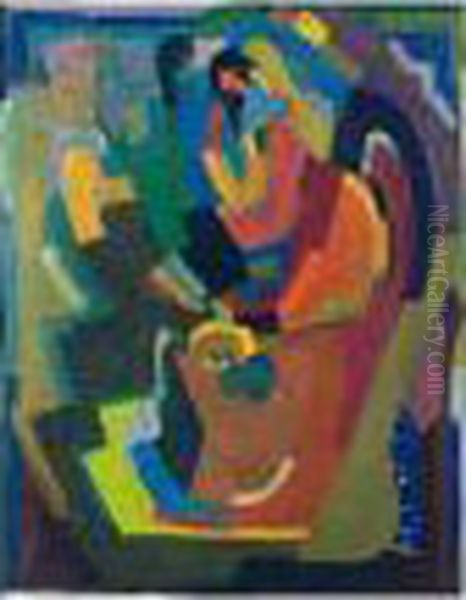 Untitled Oil Painting by Evie Sydney Hone