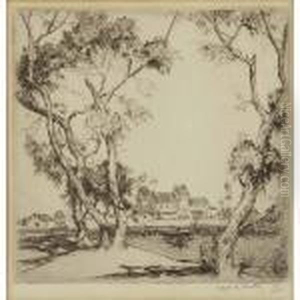 Annisquam Oil Painting by Alfred Heber Hutty