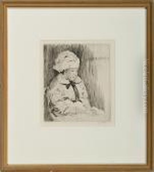 Untitled Oil Painting by Alfred Heber Hutty