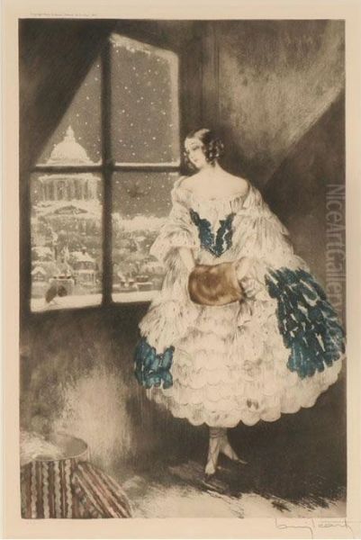 Mimi Oil Painting by Louis Icart