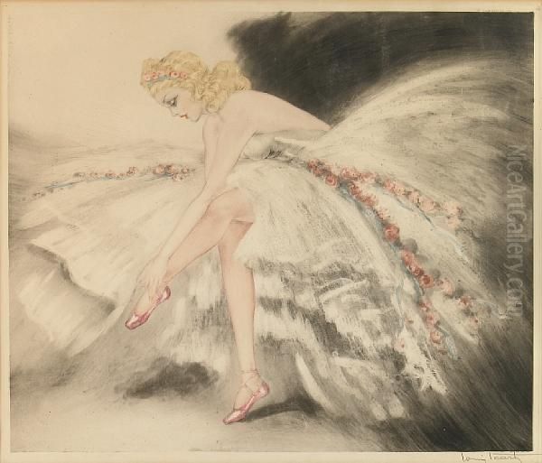 Fair Dancer Oil Painting by Louis Icart