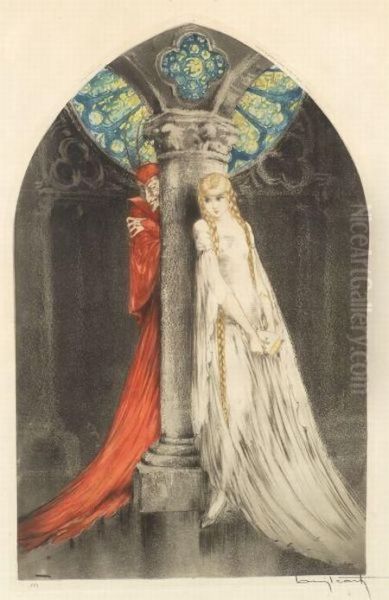 Faust Oil Painting by Louis Icart