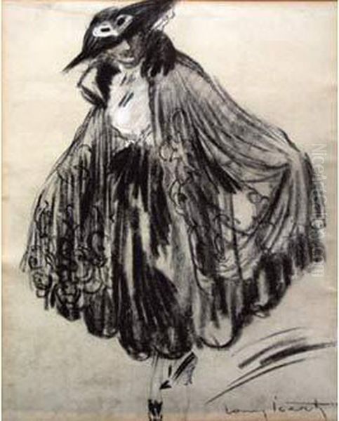 Lithographie Rehaussee. Oil Painting by Louis Icart