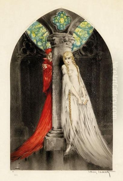 Faust Oil Painting by Louis Icart