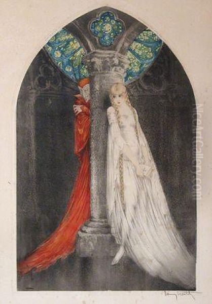 Faust Oil Painting by Louis Icart