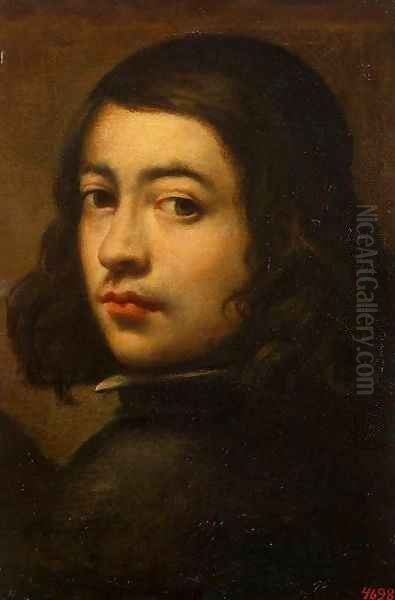 Portrait of a Man Oil Painting by Pedro de Moya