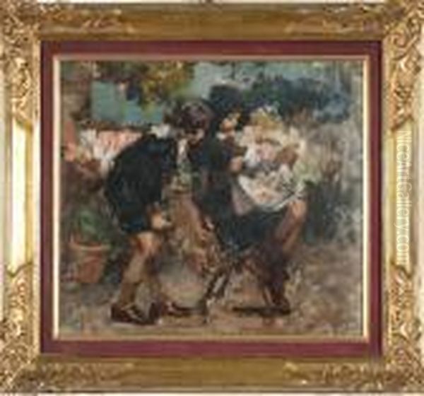La Lettura Oil Painting by Irolli Vincenzo