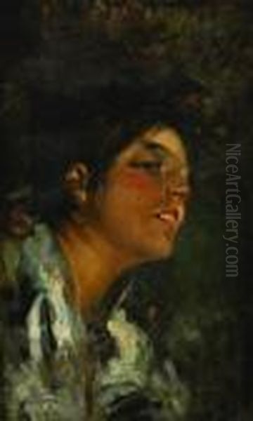 Ritratto Oil Painting by Vincenzo Irolli