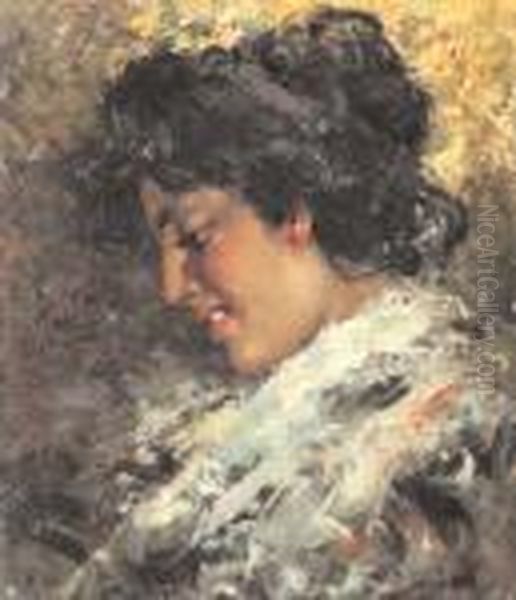 Figura Femminile Oil Painting by Irolli Vincenzo