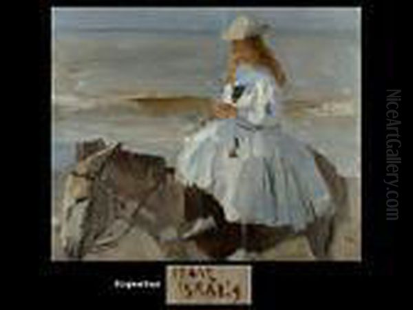 Ausritt Auf Esel Oil Painting by Isaac Israels
