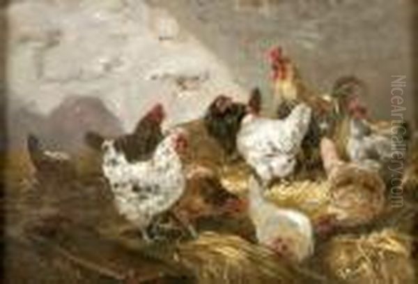 Le Poulailler by Charles Emile Jacque